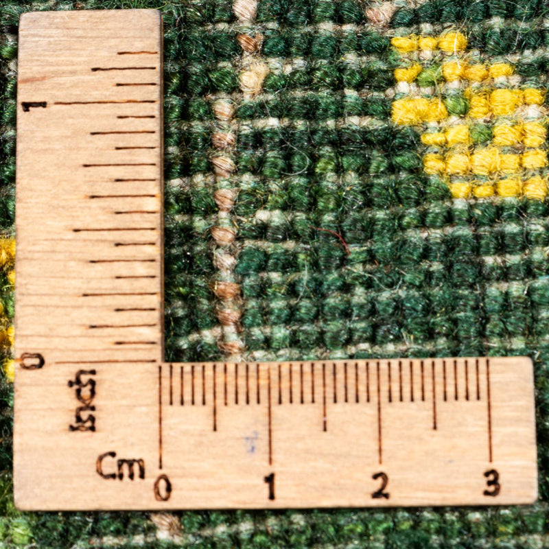 Gabbeh-matta - Loribaft Persian - 191 x 143 cm - grön