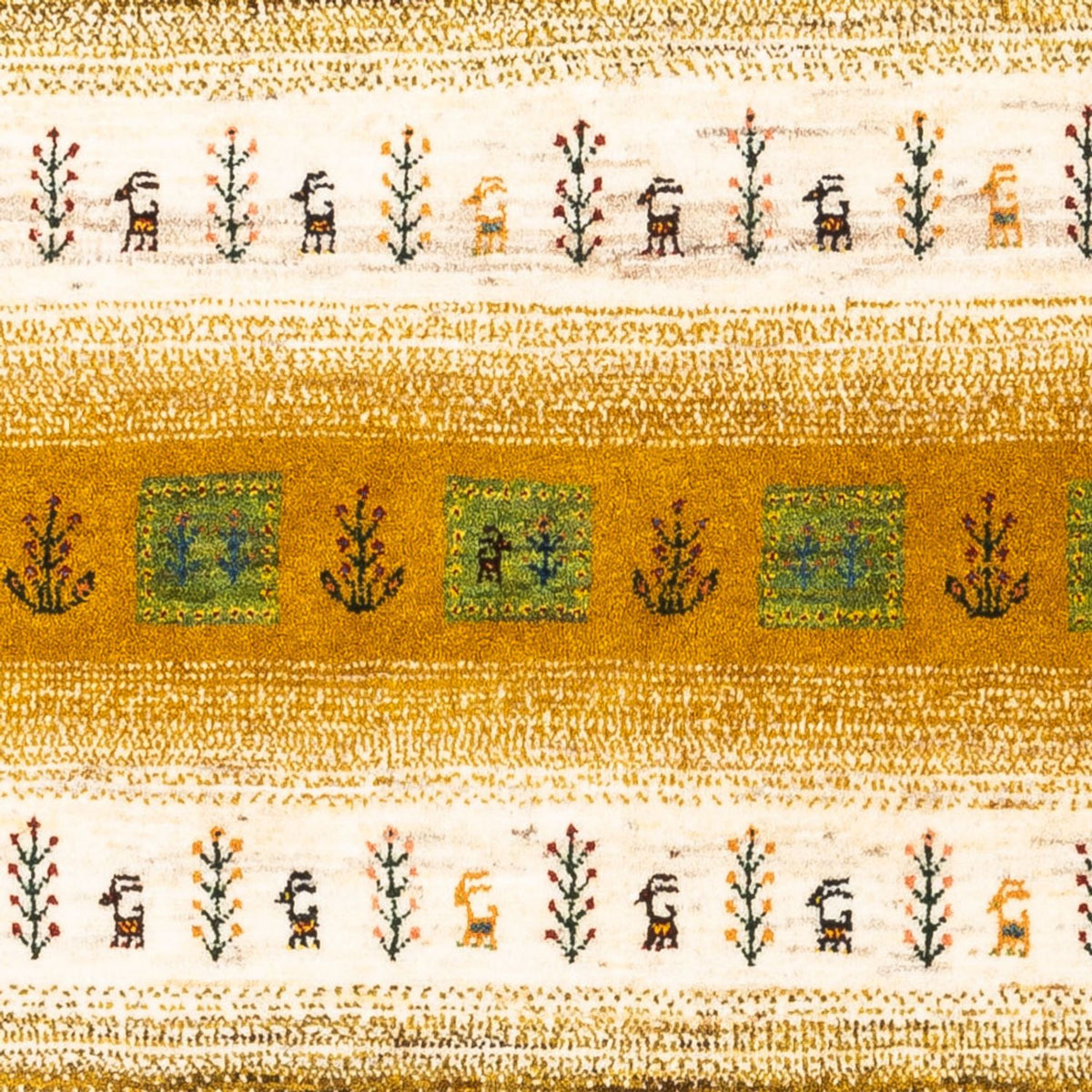 Gabbeh-matta - Loribaft Persian - 156 x 96 cm - flerfärgad