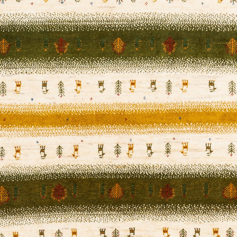 Gabbeh-matta - Loribaft Persian - 203 x 158 cm - natur