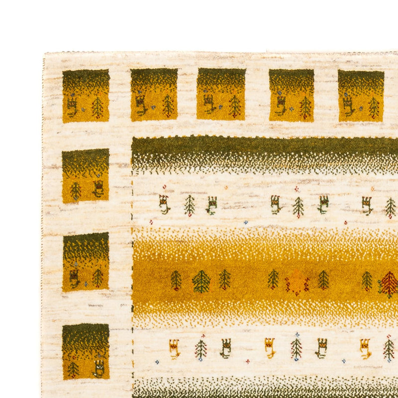 Gabbeh-matta - Loribaft Persian - 203 x 158 cm - natur