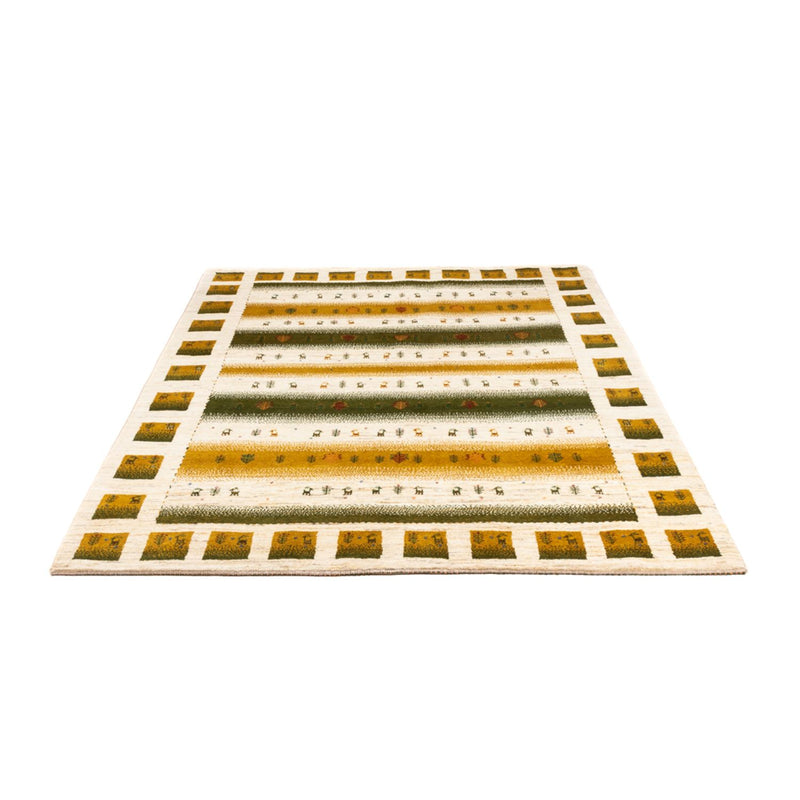 Gabbeh-matta - Loribaft Persian - 203 x 158 cm - natur