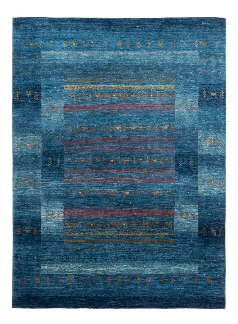 Gabbeh-matta - Loribaft Persian - 200 x 147 cm - blå