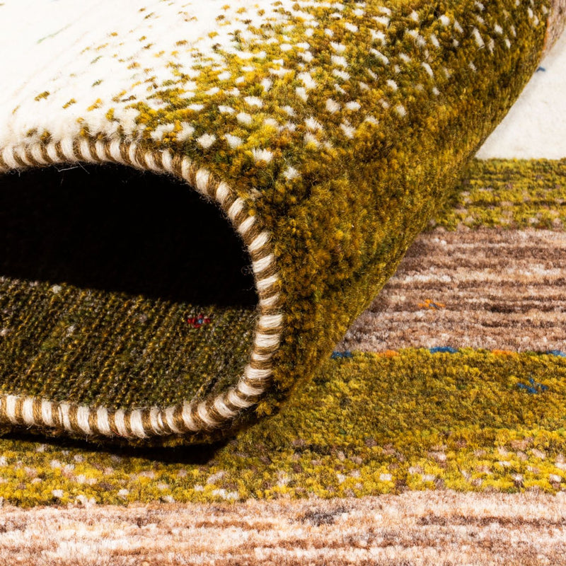 Gabbeh-matta - Loribaft Persian - 205 x 171 cm - natur