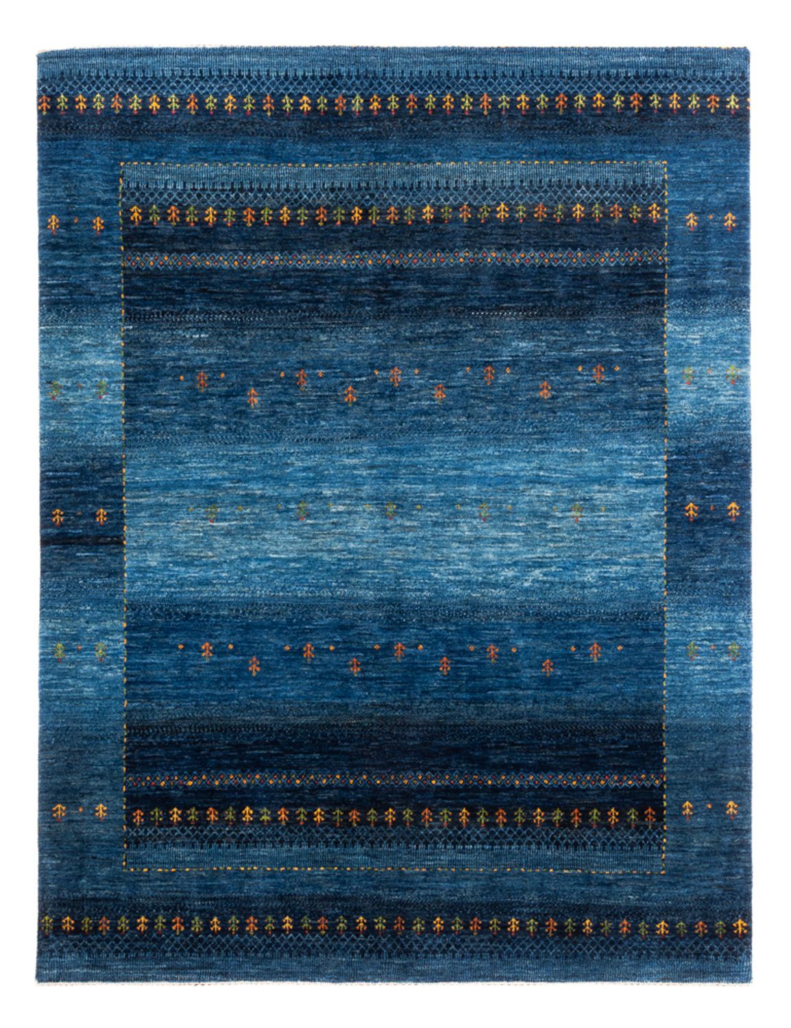 Gabbeh-matta - Loribaft Persian - 209 x 160 cm - blå