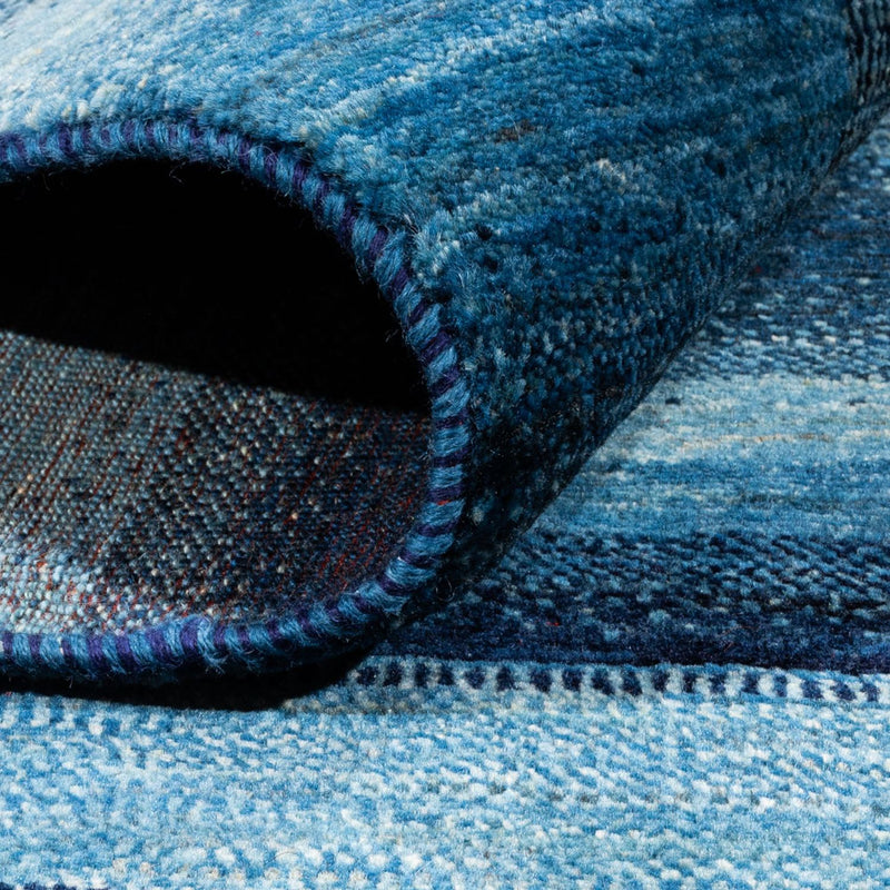 Gabbeh-matta - Loribaft Persian - Kungliga - 210 x 150 cm - blå