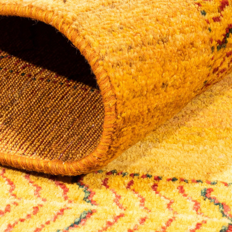 Gabbeh-matta - Loribaft Persian - Kungliga - 198 x 152 cm - guld