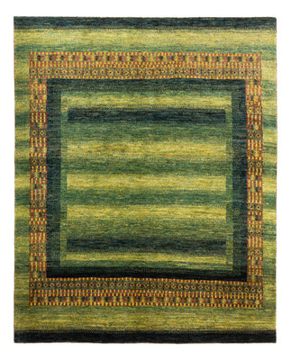 Gabbeh-matta - Loribaft Persian - Kungliga - 208 x 163 cm - grön