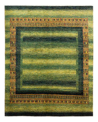 Gabbeh-matta - Loribaft Persian - Kungliga - 208 x 163 cm - grön