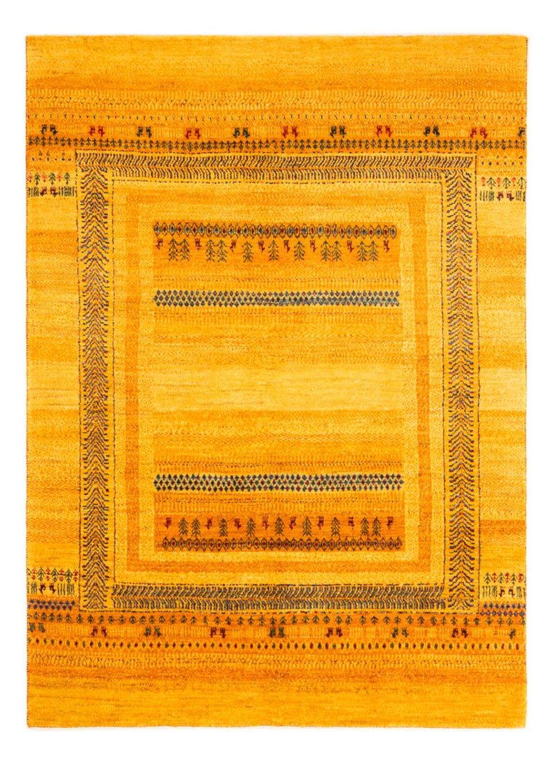 Gabbeh-matta - Loribaft Persian - Kungliga - 205 x 144 cm - guld