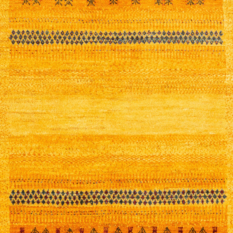 Gabbeh-matta - Loribaft Persian - Kungliga - 205 x 144 cm - guld