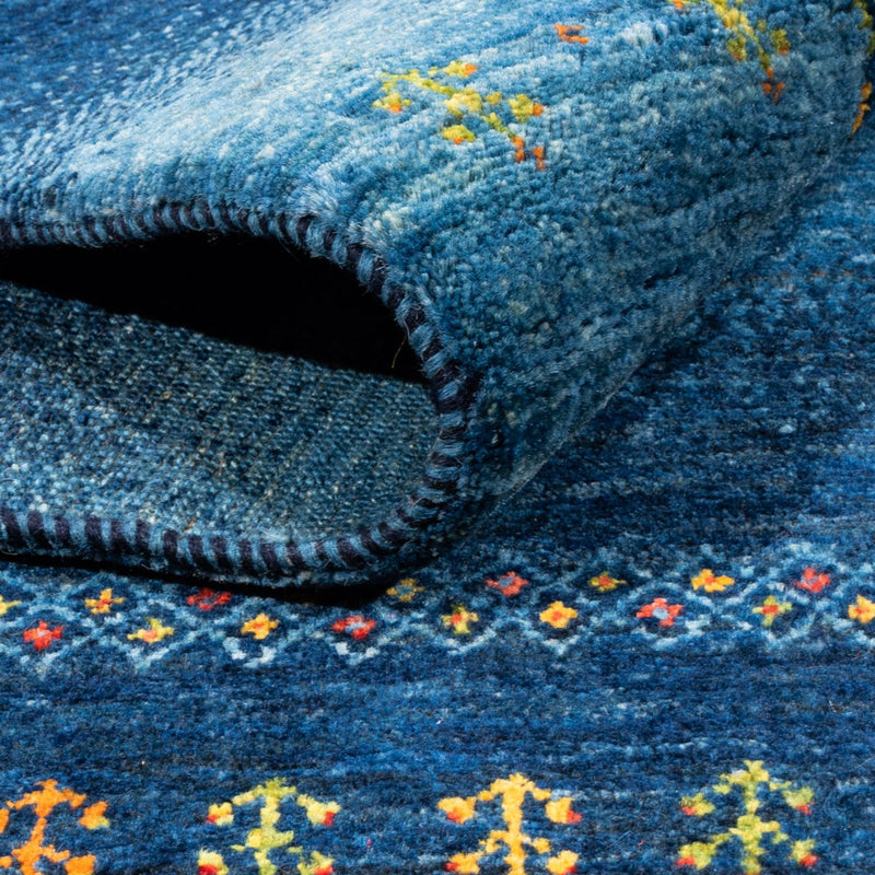 Gabbeh-matta - Loribaft Persian - 207 x 157 cm - blå