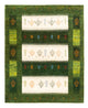 Gabbeh-matta - Loribaft Persian - 197 x 155 cm - grön