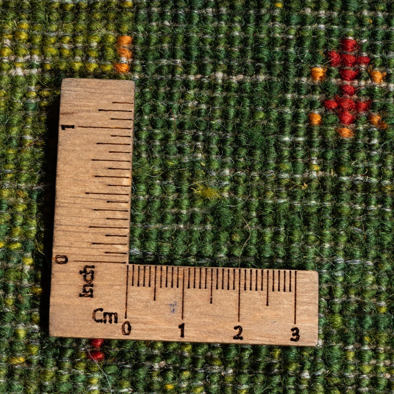 Gabbeh-matta - Loribaft Persian - 207 x 154 cm - grön