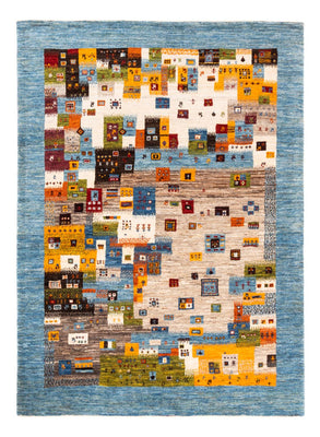 Gabbeh-matta - Loribaft Persian - Kungliga - 201 x 150 cm - blå