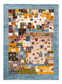 Gabbeh-matta - Loribaft Persian - Kungliga - 201 x 150 cm - blå