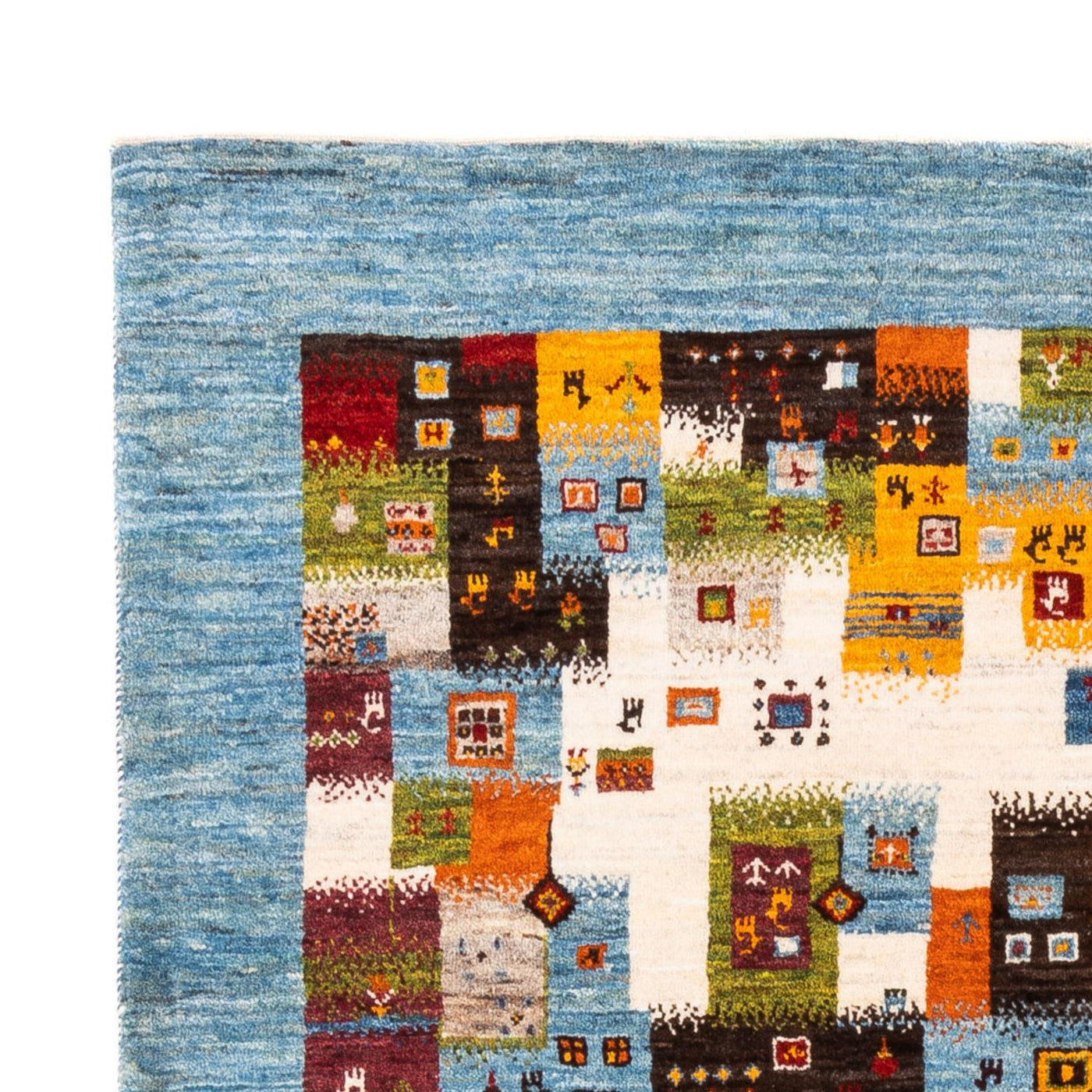 Loribaft Mattan 201x150cm - Perserteppich Wollteppich