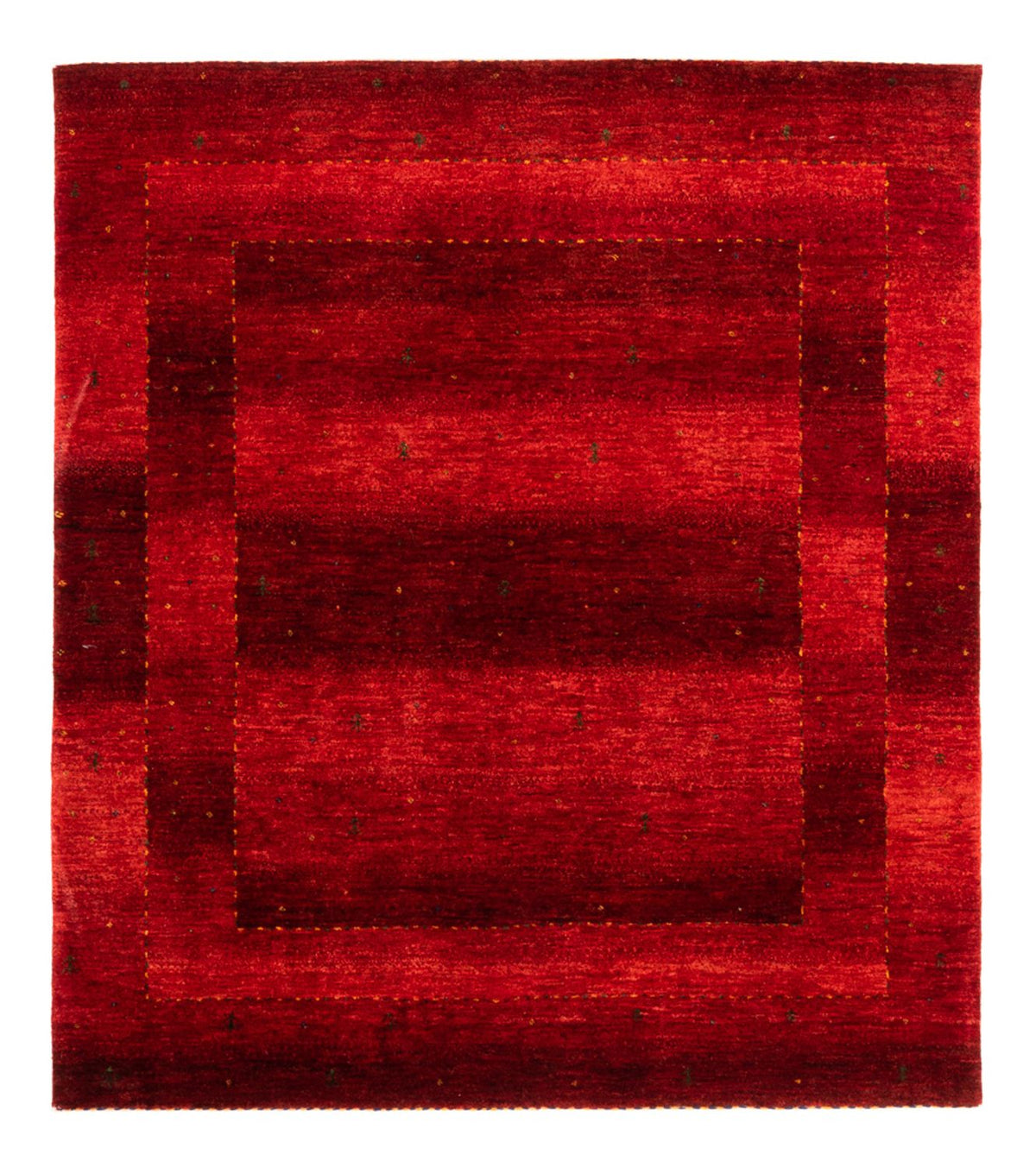 Gabbeh-matta - Loribaft Persian - 170 x 147 cm - röd