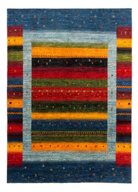Gabbeh-matta - Loribaft Persian - Kungliga - 210 x 148 cm - flerfärgad