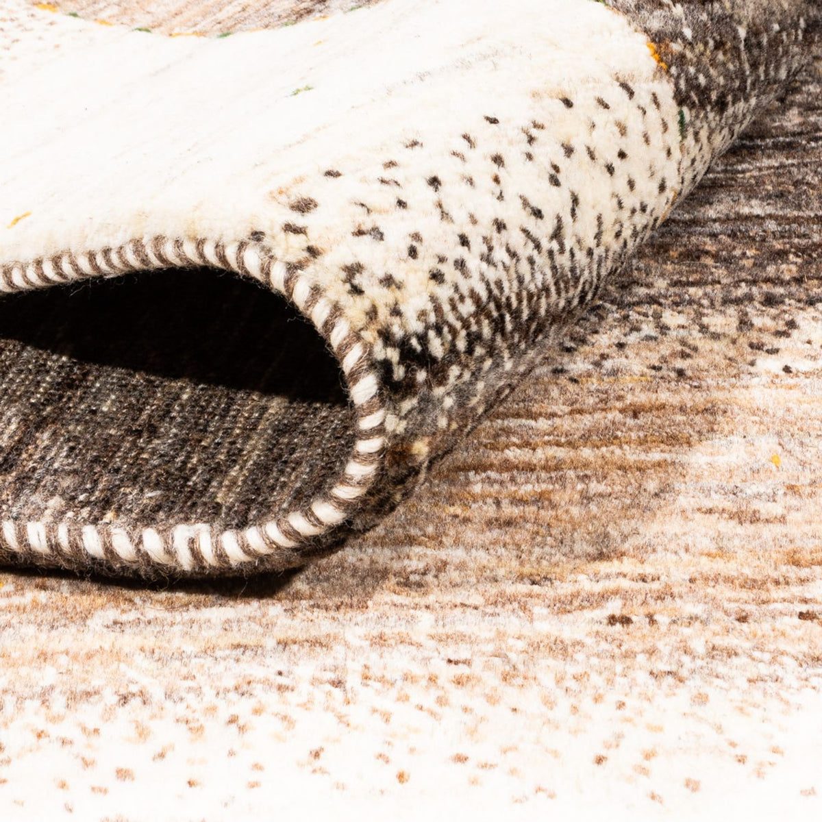 Gabbeh-matta - Loribaft Persian - 204 x 149 cm - natur