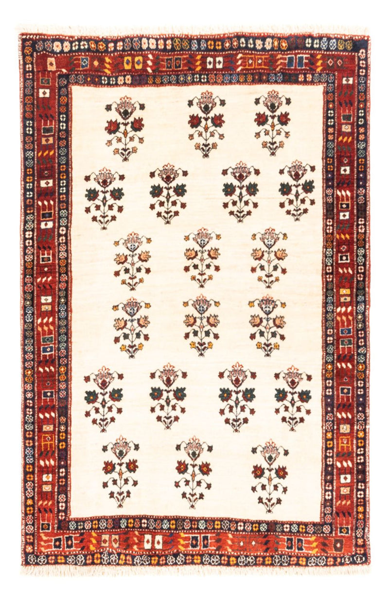 Gabbeh-matta - persisk - 147 x 102 cm - beige
