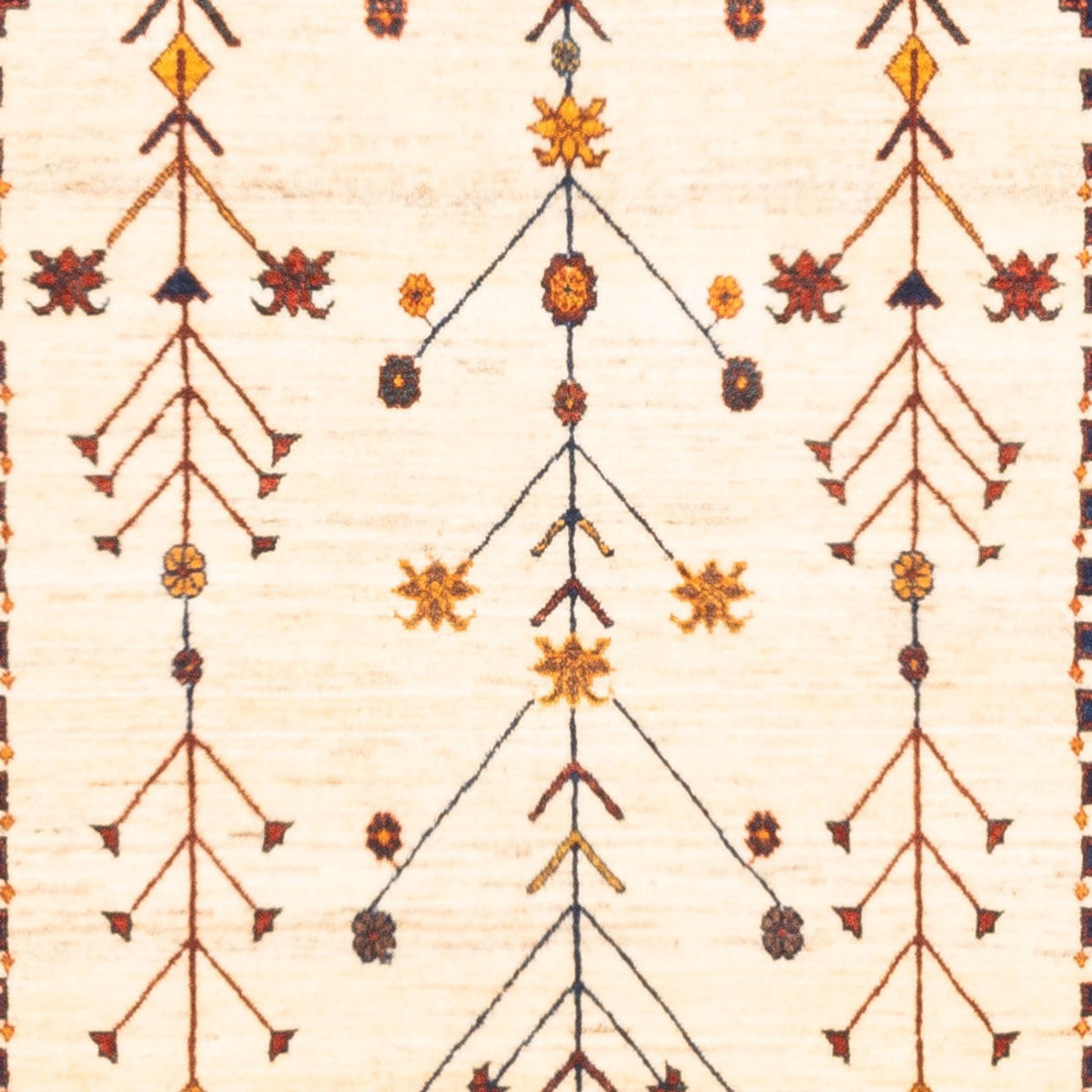 Gabbeh-matta - persisk - 160 x 87 cm - beige