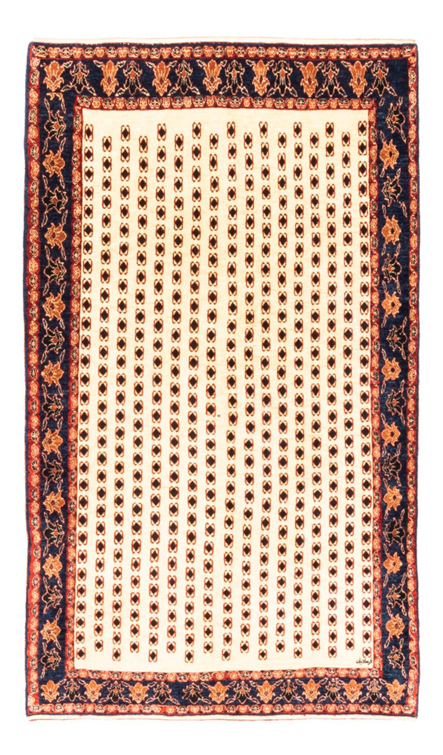 Gabbeh-matta - persisk - 214 x 137 cm - beige