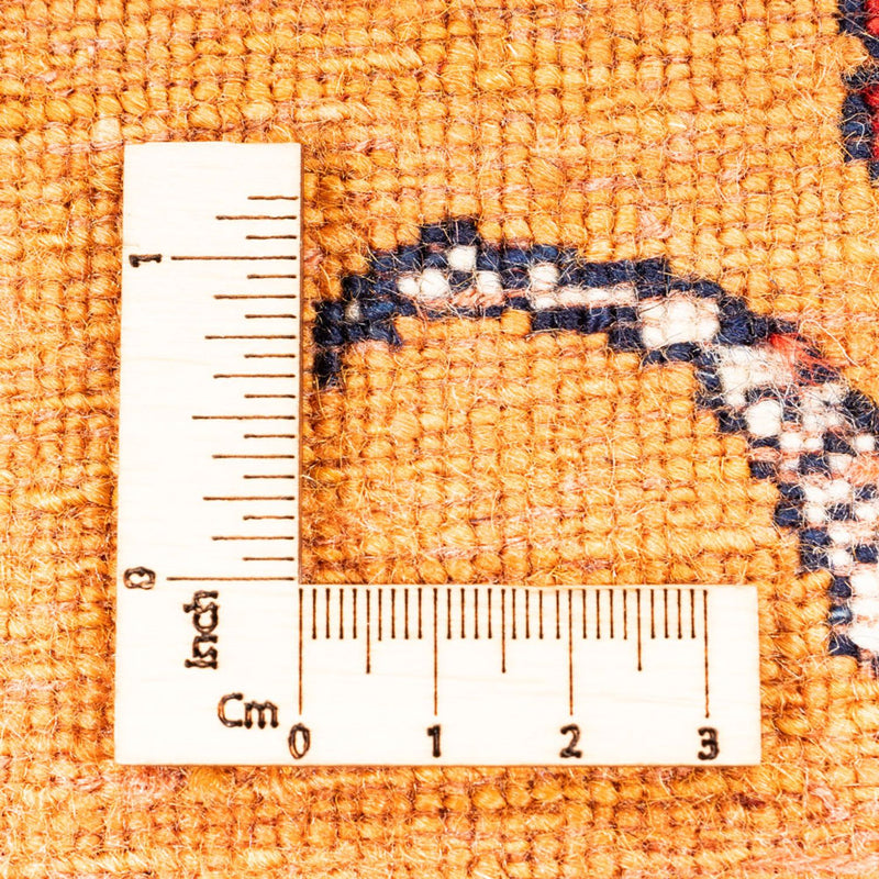 Gabbeh-matta - persisk - 170 x 128 cm - guld