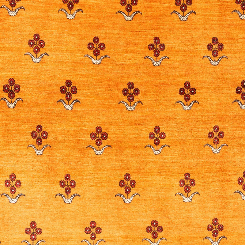 Gabbeh-matta - persisk - 237 x 177 cm - guld