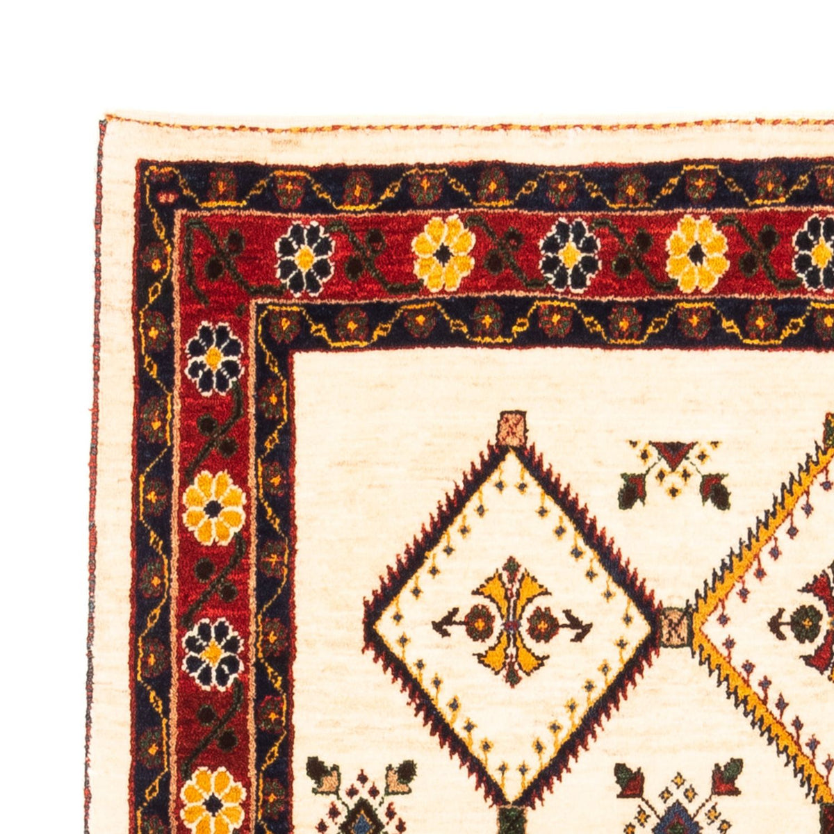Persisk Gabbeh Mattan 114x155cm - Perserteppich Wollteppich