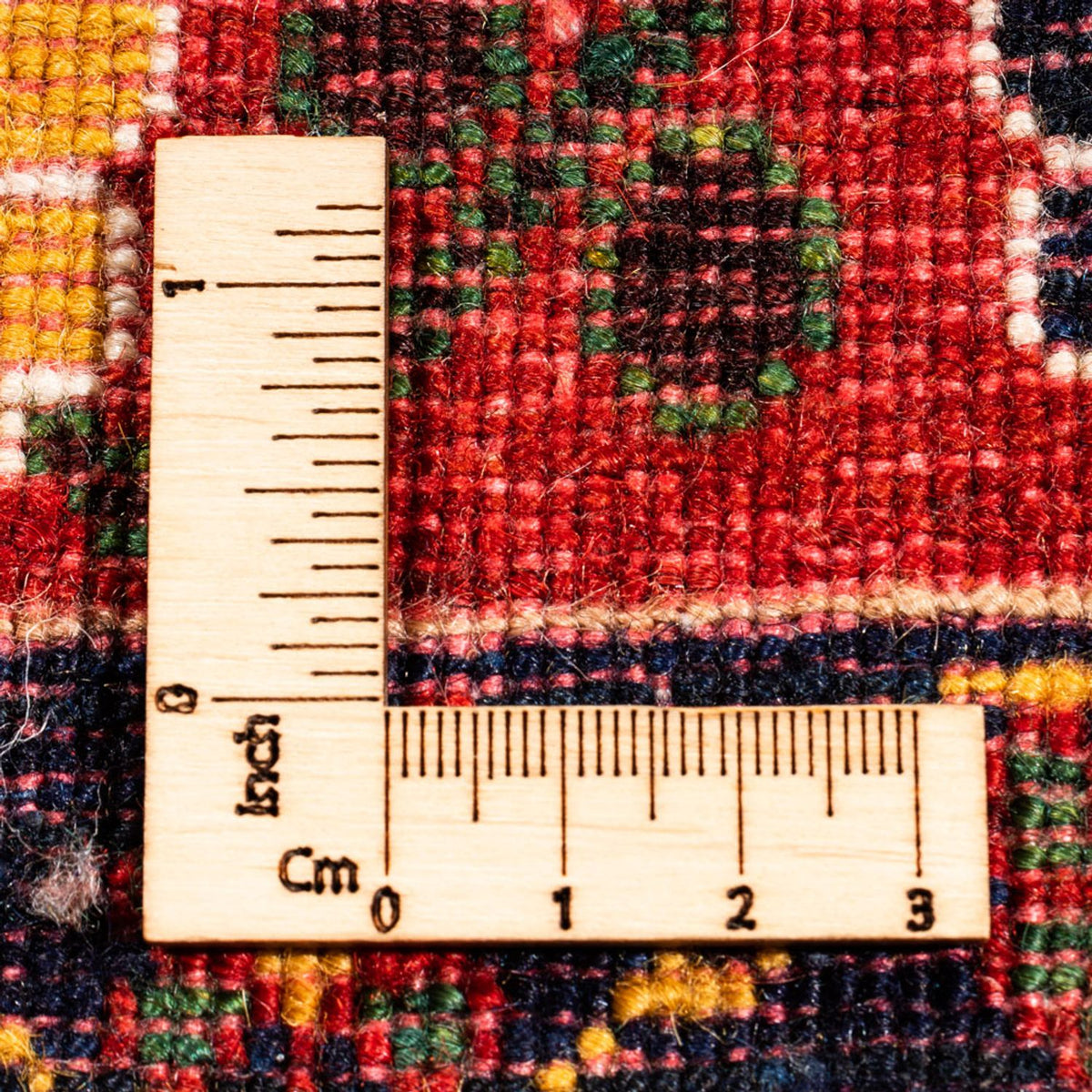 Gabbeh-matta - persisk - 155 x 114 cm - grädde