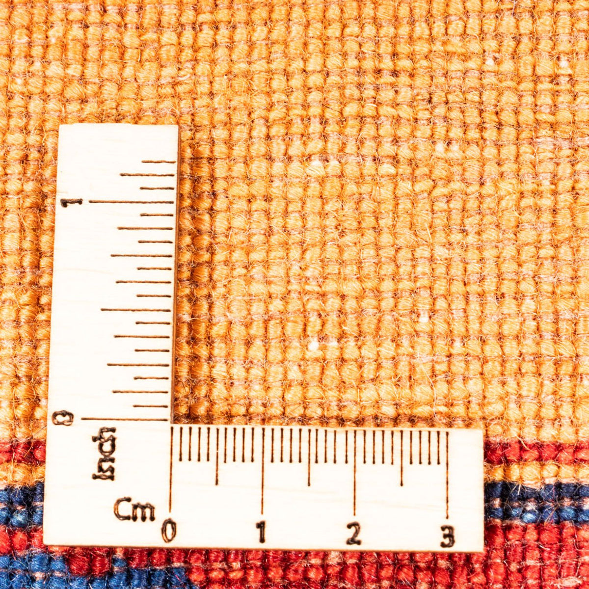 Gabbeh-matta - persisk - 162 x 107 cm - guld