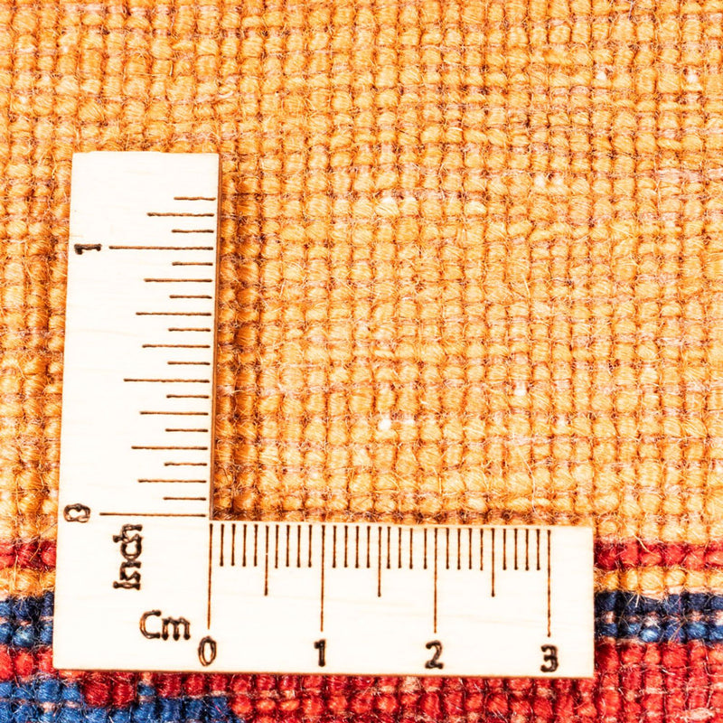 Gabbeh-matta - persisk - 162 x 107 cm - guld