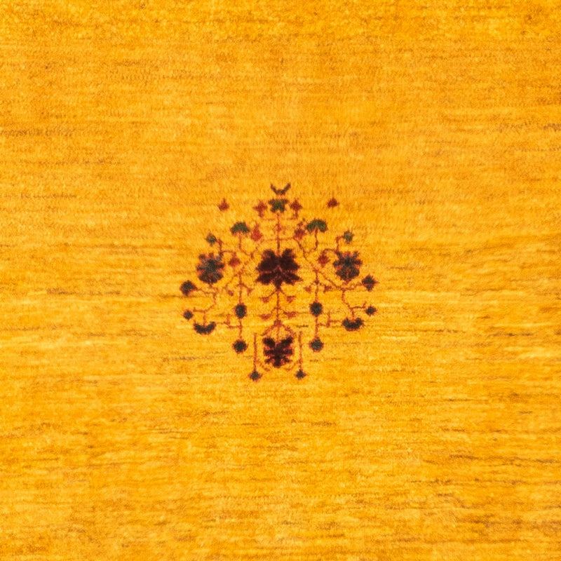 Gabbeh-matta - persisk - 158 x 90 cm - guld