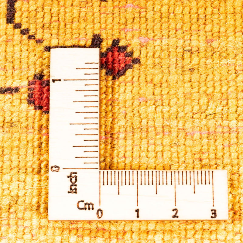 Gabbeh-matta - persisk - 158 x 90 cm - guld