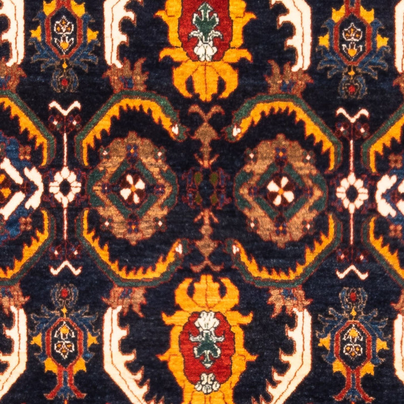 Gabbeh-matta - persisk - 173 x 113 cm - mörkblå