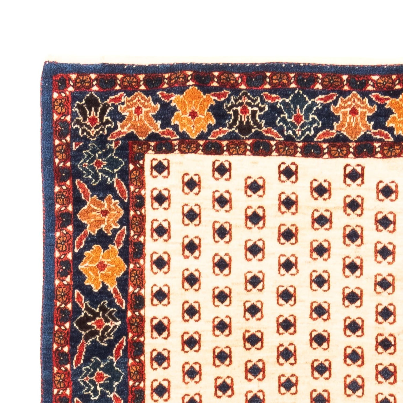 Persisk Gabbeh Mattan 205x133cm - Perserteppich Wollteppich