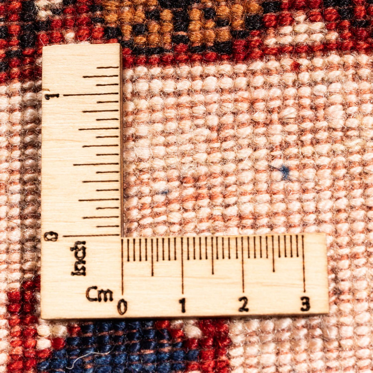 Gabbeh-matta - persisk - 205 x 133 cm - grädde