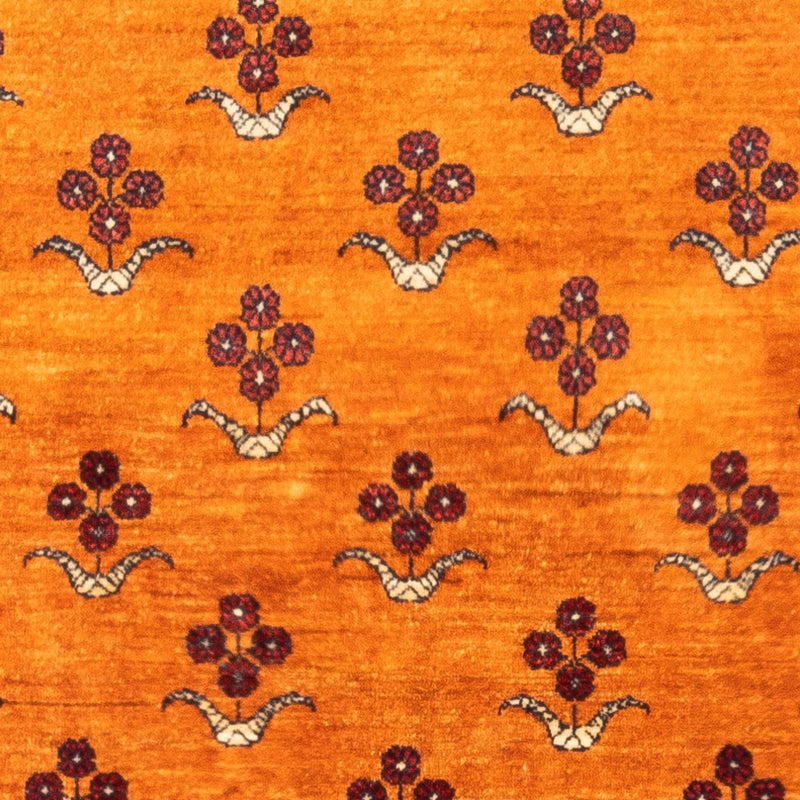 Gabbeh-matta - persisk - 150 x 102 cm - guld