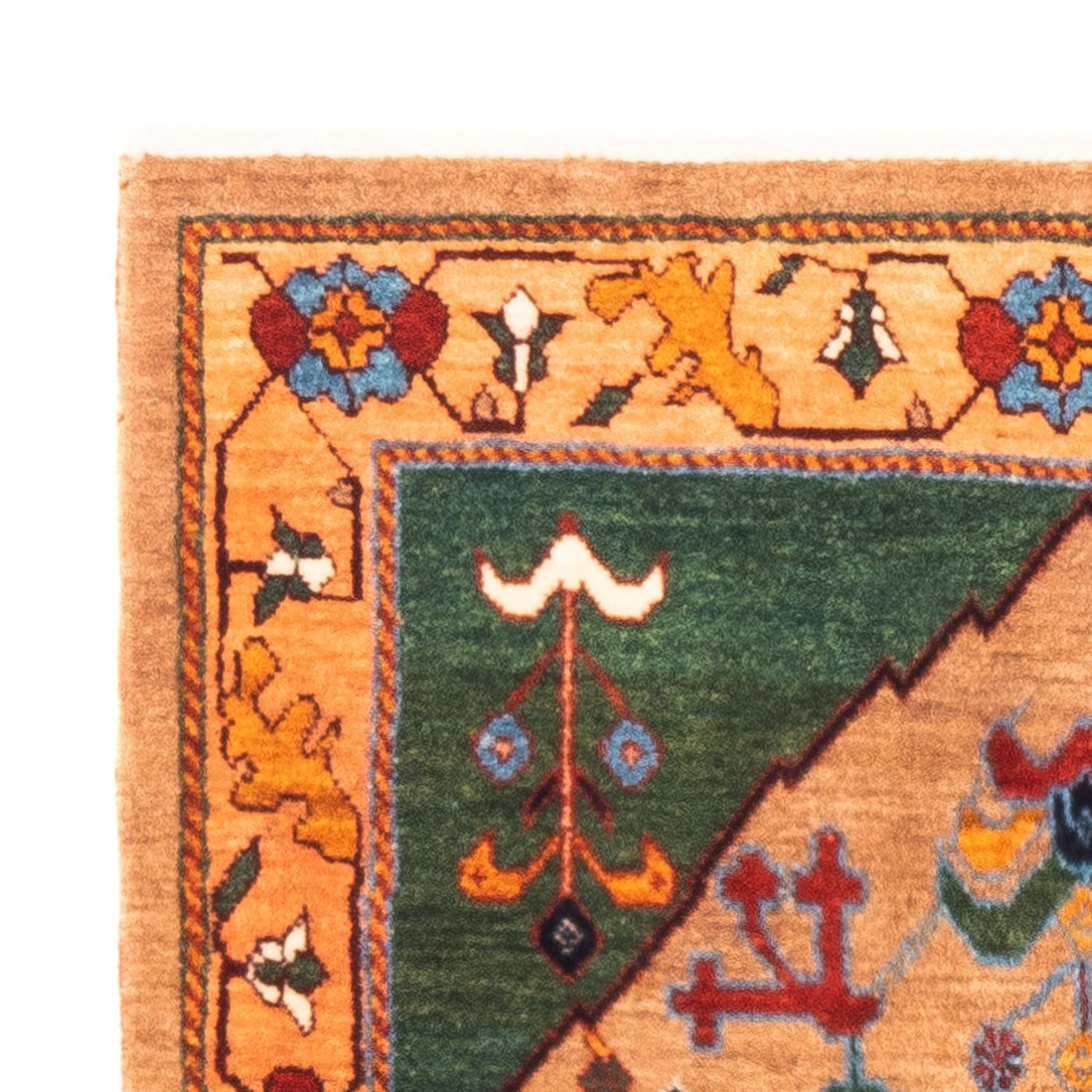 Persisk Gabbeh Mattan 120x82cm - Perserteppich Wollteppich