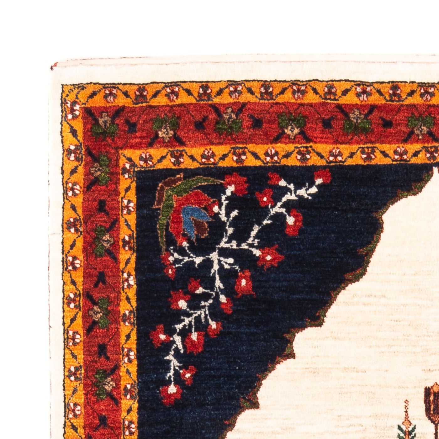 Persisk Gabbeh Mattan 162x115cm - Perserteppich Wollteppich