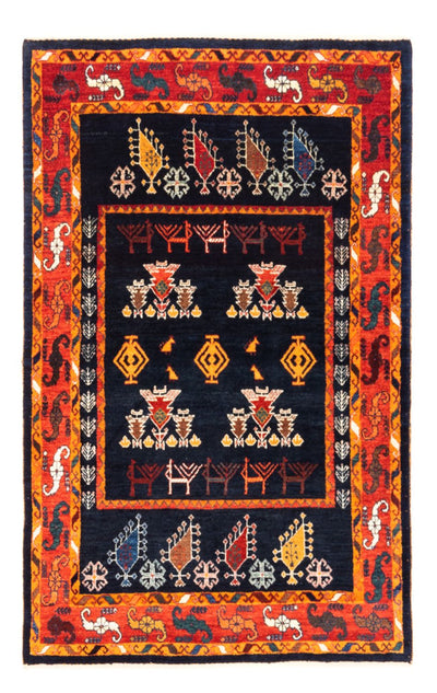 Persisk Gabbeh Mattan 108x160cm - Perserteppich Wollteppich