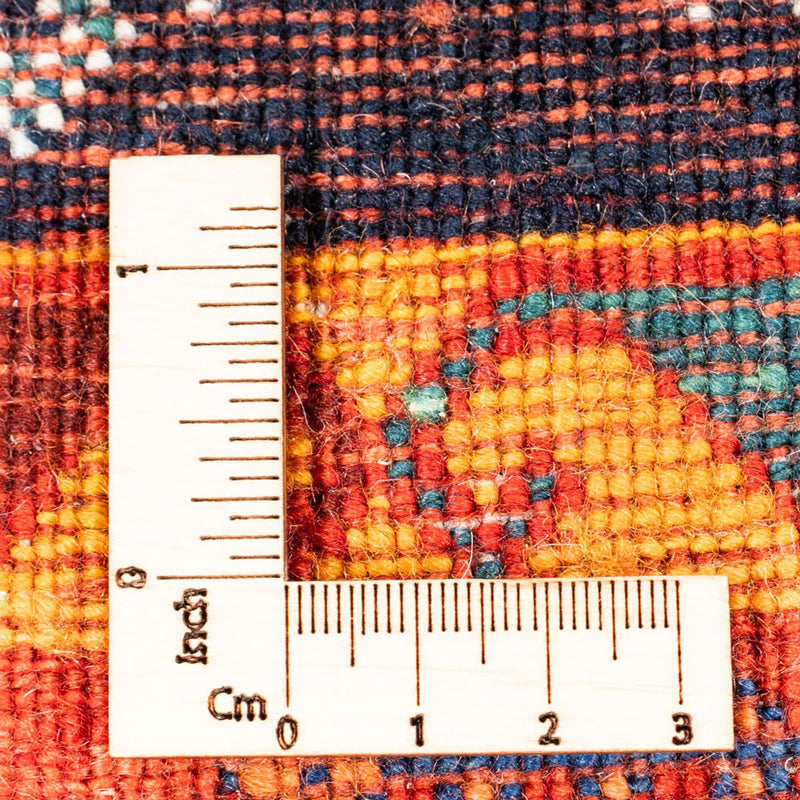 Gabbeh-matta - persisk - 160 x 108 cm - mörkblå