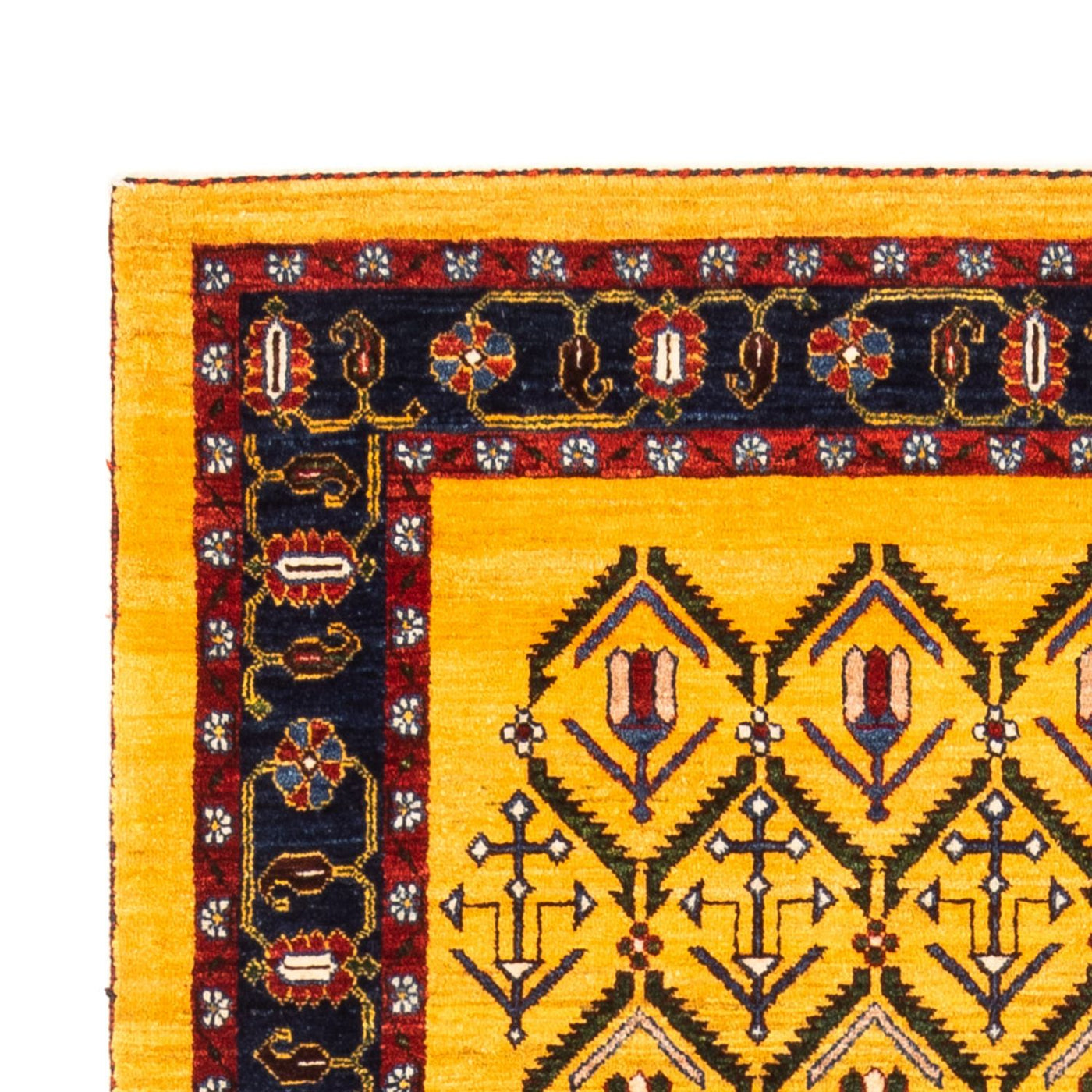 Persisk Gabbeh Mattan 188x126cm - Perserteppich Wollteppich