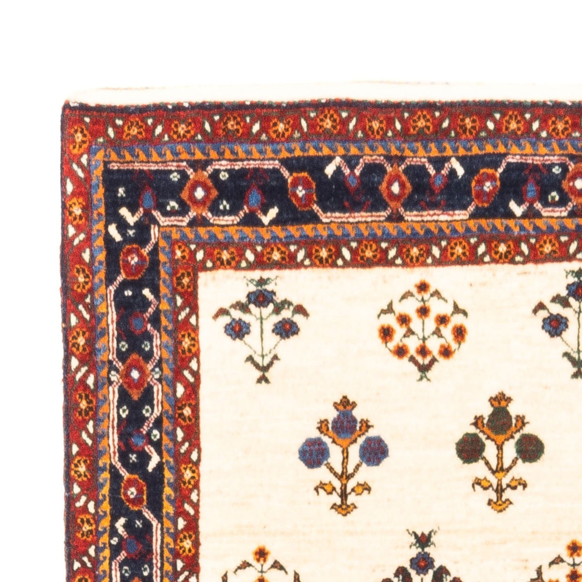 Persisk Gabbeh Mattan 104x152cm - Perserteppich Wollteppich