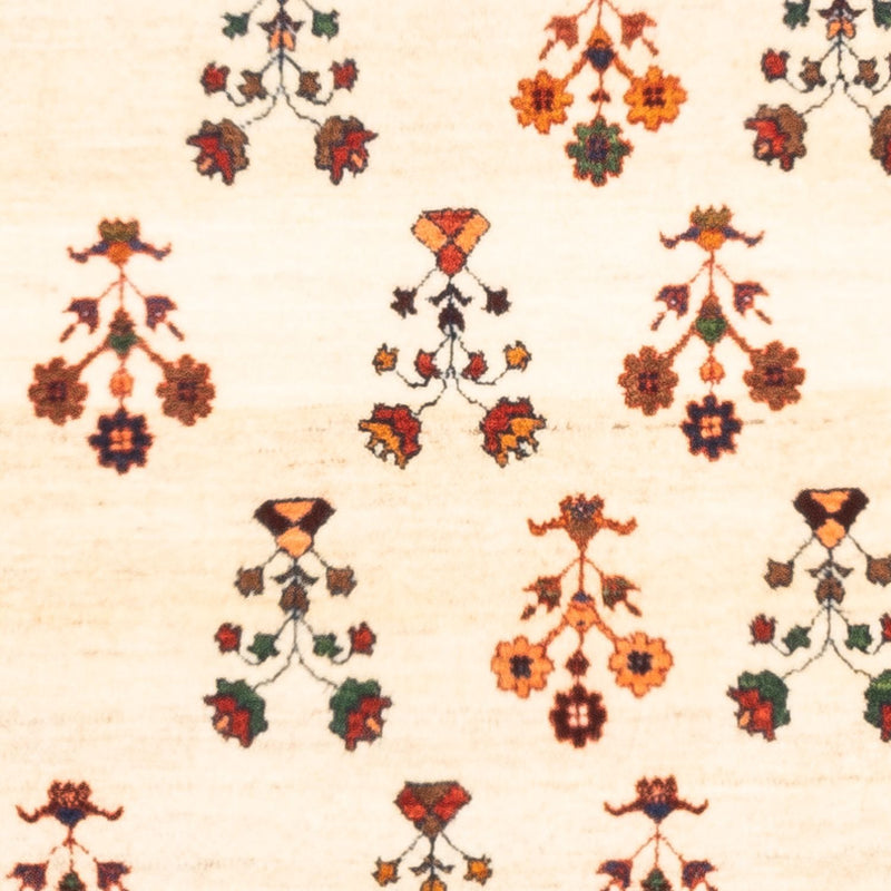 Gabbeh-matta - persisk - 125 x 80 cm - grädde