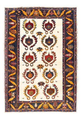 Gabbeh-matta - persisk - 155 x 115 cm - grädde