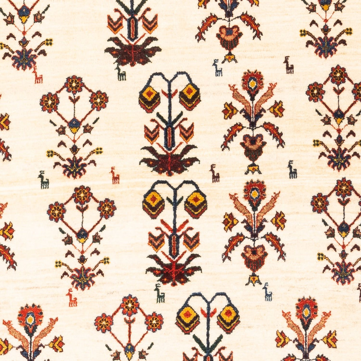 Gabbeh-matta - persisk - 170 x 114 cm - grädde