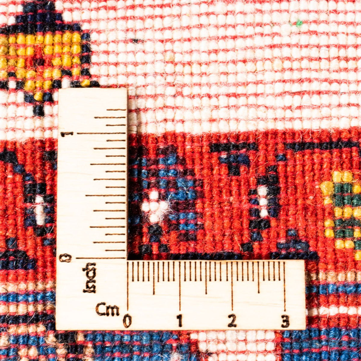 Gabbeh-matta - persisk - 170 x 114 cm - grädde