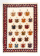 Persisk Gabbeh Mattan 140x105cm - Perserteppich Wollteppich