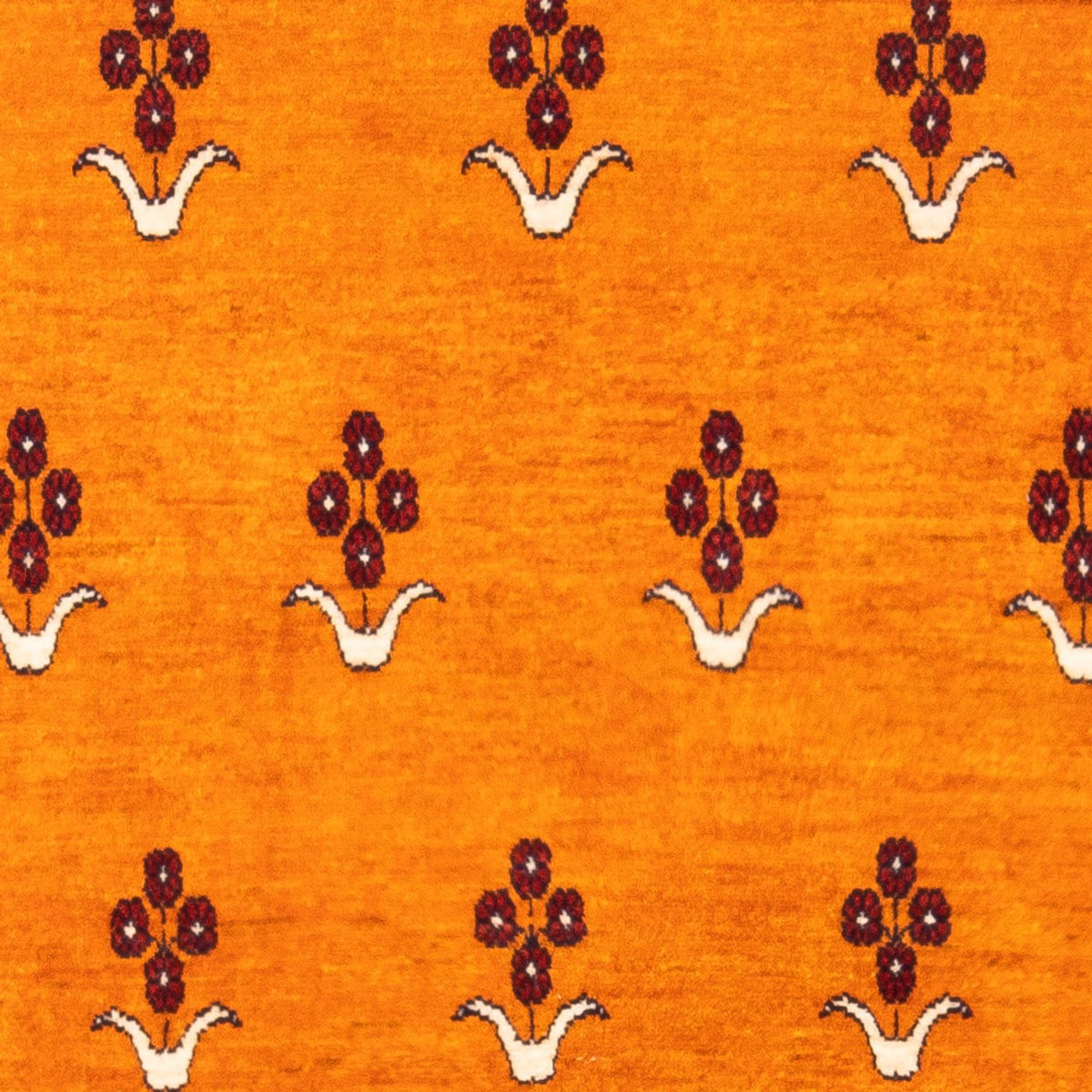 Gabbeh-matta - persisk - 155 x 104 cm - guld